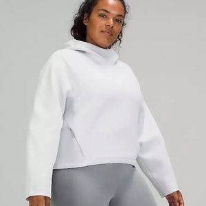 Lululemon Air Wrap Pullover Hoodie, Arctic White, 8